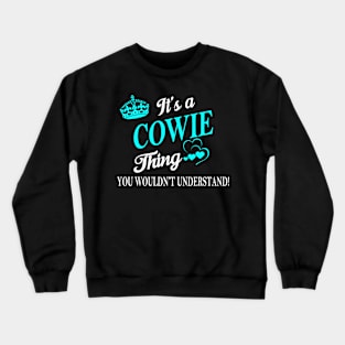 COWIE Crewneck Sweatshirt